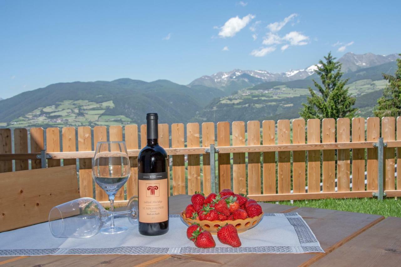 Apartmán Forchnerhof Panorama- 3 Taeler Blick Rodengo Exteriér fotografie